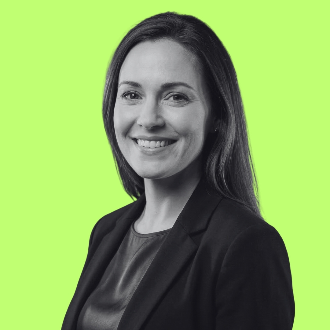 Lady looking with a smile